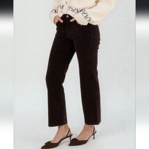 Well Worn Black Lyric Cordury Pant, Size 10